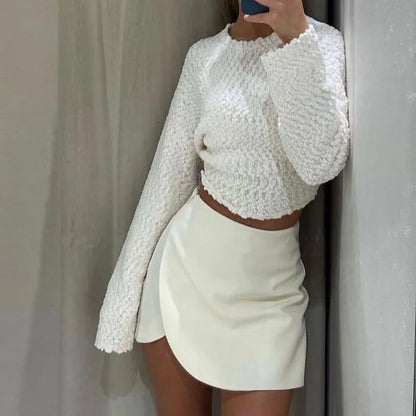 Women's High Waist Skort